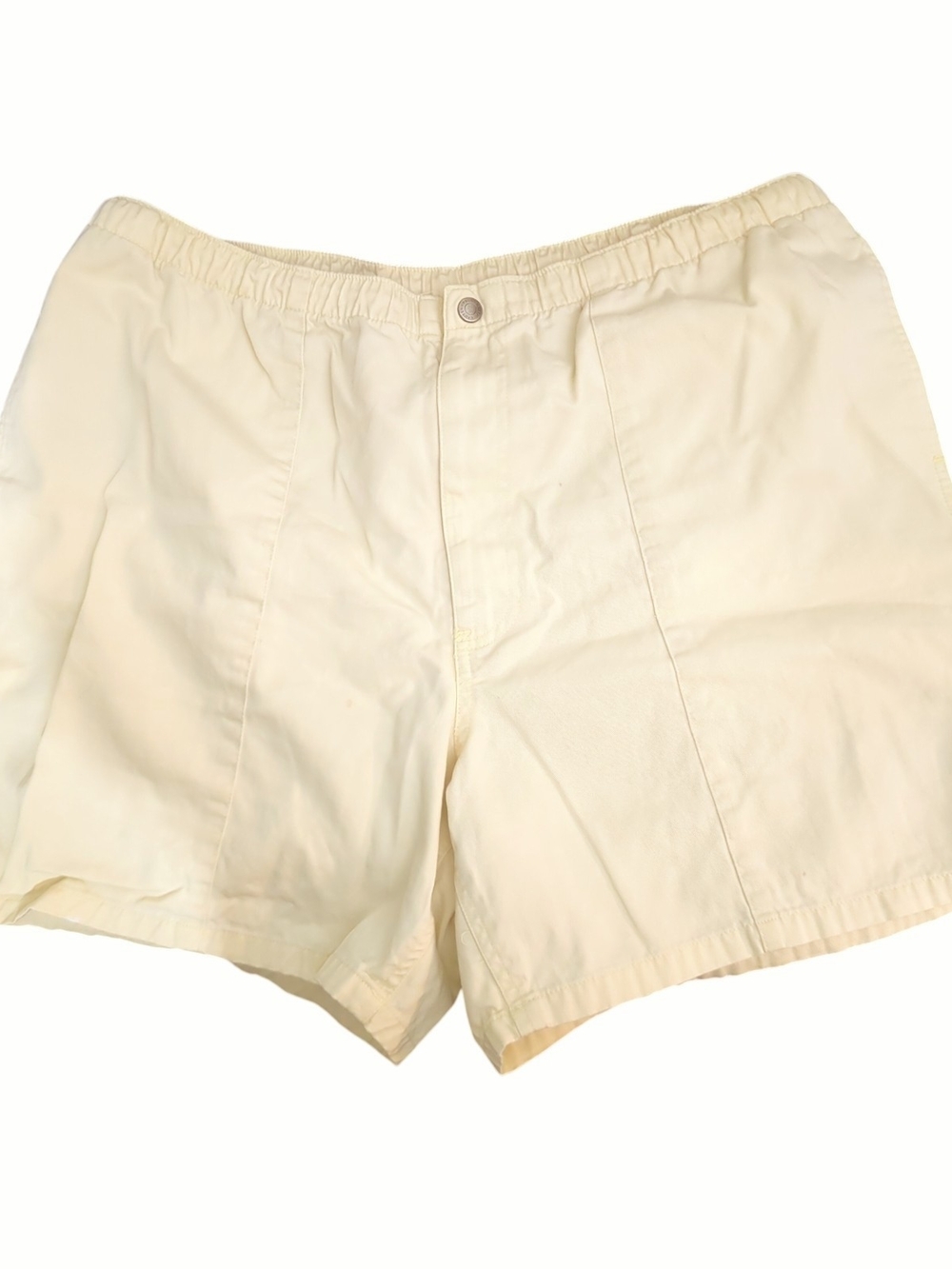 Vintage Polo Ralph Lauren Butter Yellow Cotton Twill Shorts Men's XL Preppy Golf